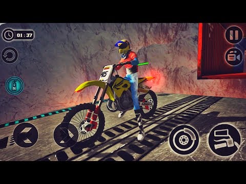 Level 11 to Level 15 😱IMPOSSIBLE😱 MOTOR BIKE RACING TRACKS - WALKTHROUGH in all 3 Star