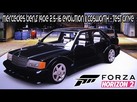 Forza Horizon 2, Xbox one, Mercedes benz 190E 2.5-16 Evolution II Cosworth - Test drive