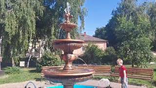 У Гадячі відновили роботу ще одного фонтану