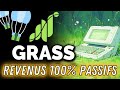 REVENU PASSIF 100% GRATUIT | 200 à 400€ par mois avec GRASS & UpRock sur Solana⁉️