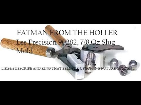 Precision Slug Molding: Lee 90282 7/8 Oz Mold Unboxing \u0026 Review - Create Perfect Ammo!