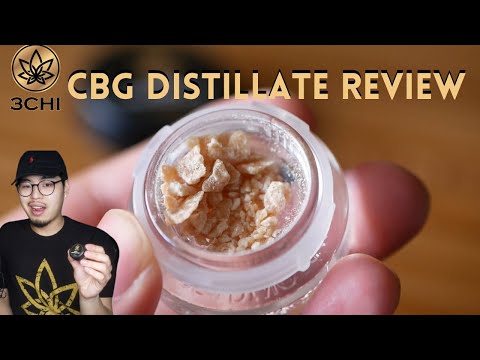 First Time Trying CBG Distillate by 3Chi | 3Chi CBG Distillate Review