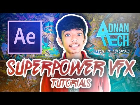 Introducing After Effects Tutorials Series!! - SuperPowerVFX Series