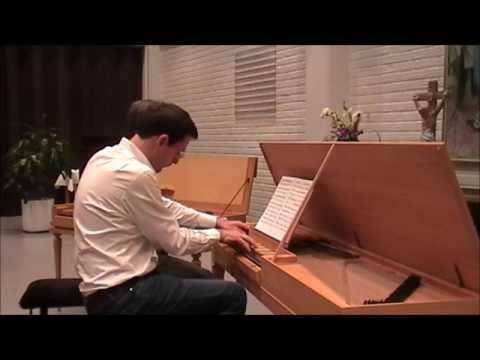 J.C.F. Bach Sonata A major, Menno van Delft & Ulrika Davidsson, clavichord