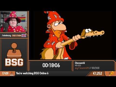 Discworld - any% ScummVM at BSG Online 6!