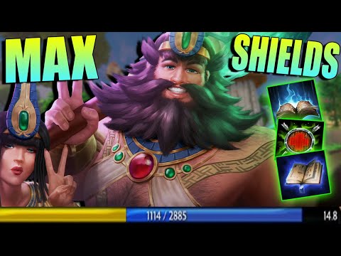 INSANELY INTENSE GAME WITH MAX BOOK OF THE DEAD SHIELD! - Masters Ranked Duel - SMITE