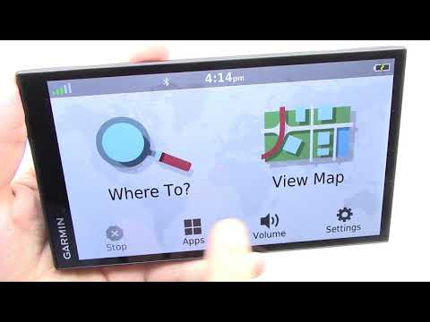 Hidden menus of Garmin DriveSmart 61 LMT-S