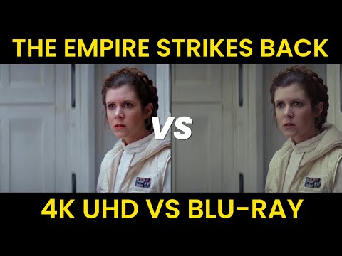 Star Wars The Empire Strikes Back 4K UHD vs Blu ray