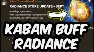 Radiance Store Buff Sept 2nd BUT Kabam Have A LOT OF WORK TO DO - Marvel Contest of Champions