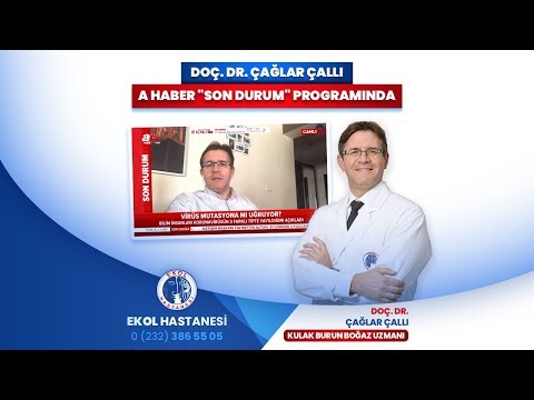 Doç. Dr. Çağlar Çallı, A Haber Son Durum Programında