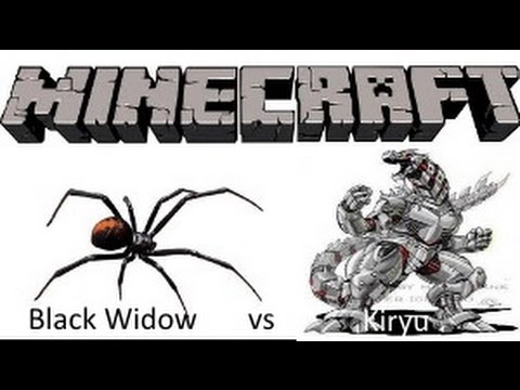 Minecraft Mob Battles - 07 - Black Widow vs Kiryu and Chief Thunderhooves