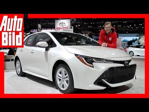 Toyota Corolla / Auris (NYIAS 2018) Sitzprobe/Review/Details