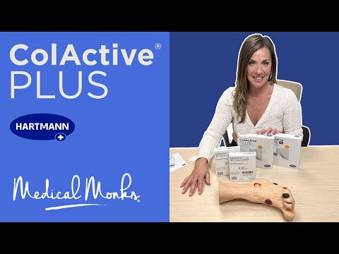Product Explainer: ColActive PLUS Collagen Dressings by Hartmann | Medical Monks Education