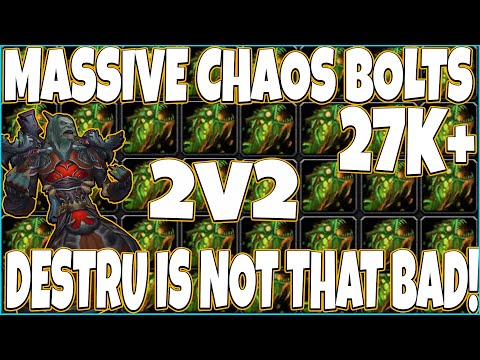 27k+ Chaos Bolts Destruction Warlock is NUTS - Chaos Bolts Go BRRRRRRRRRRRR Season 3 Warlock PvP