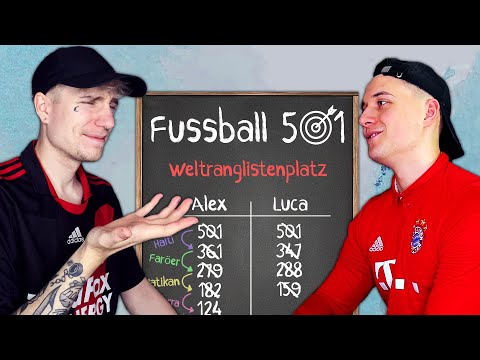 NEUE Regeln ballern rein! 😵‍💫 Fußball 501 gegen @ole.primus