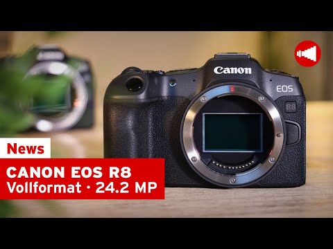 NEU: Canon EOS R8 - Vollformat-Hybridkamera