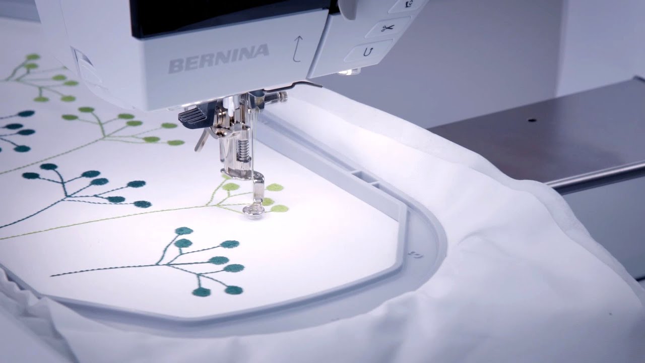 How to use the Branching & Weld tool in BERNINA Embroidery Software 9