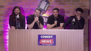 COMEDY NEWS | As Notícias Mais Zoadas da Semana! - Marcondes, Mendes, Erinaldo Nobre e Edu Fenix