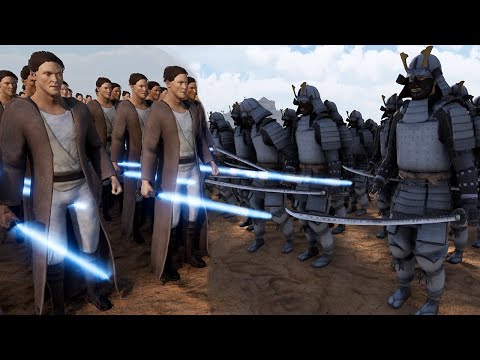 1,500,000 Samurai vs 30,000 Jedi Knights | Ultimate Epic Battle Simulator 2 | #UEBS2