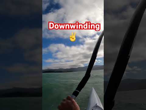 Downwind surf ski