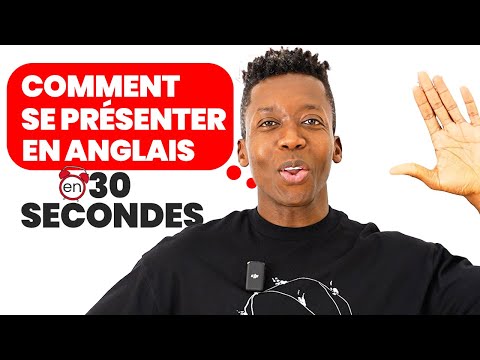 Guide Rapide: Se Présenter en Anglais en 30 Secondes!