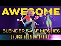 Blenders New Base Meshes Will Save You Hours!