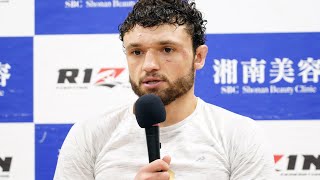 ヴガール・ケラモフ 試合後インタビュー / 湘南美容クリニック presents RIZIN.37