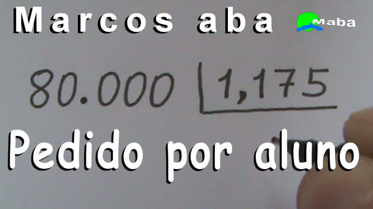 DIVISÃO - Aula 24 (Pedido de aluno)