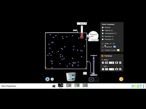 Gas Law Simulation