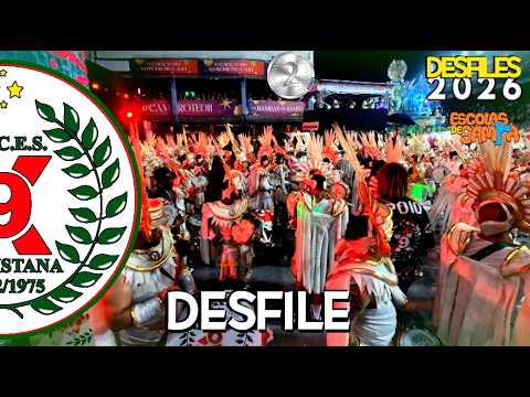 DESFILE X9 Paulistana 2026 (VICE CAMPEÃ) - LARGADA/RECUO  #BotaOFone #PioneiroNoVídeoDosBreques