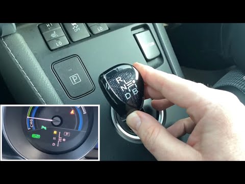Driving a car with automatic transmission Toyota Auris Hybrid Automatic Transmission Instructions