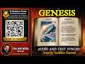 1 | The Book of GENESIS (KJV) | Read By Alexander Scourby | AUDIO and TEXT | Synced Together.