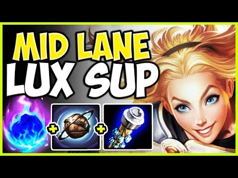 BEST MID LANE LUX SUPPORT EVER! HOW? WATCH AND LEARN :D MID Lux vs Vel Season 9 Ranked Gameplay