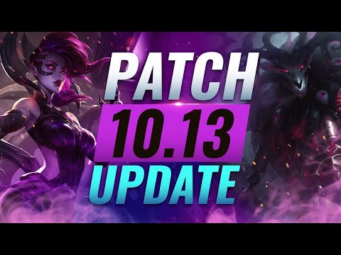 NEW UPDATE: BEST Champions TIER List – League of Legends Patch 10.13