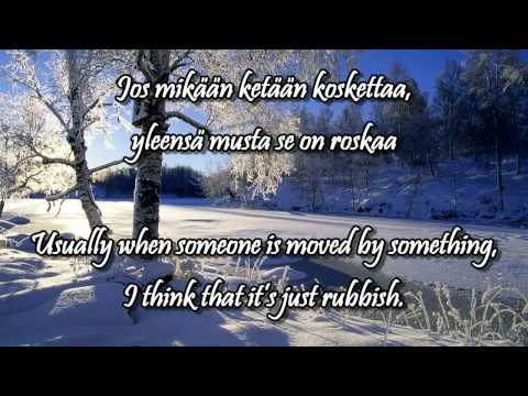 Kuuraiset puut w/lyrics (english, finnish) - Maija Vilkkumaa