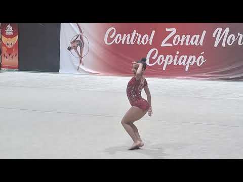 Fernanda Quiroga 2do lugar Manos Libres Preinfantil B, 1er Control Circuito Federado Zona Norte 2025