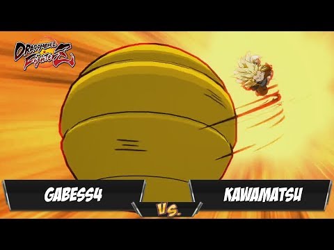 Gabess4(Majin Buu/Gotenks/Tien) Fights Kawamatsu(Kid Buu/Fused Zamasu/Base Goku)[DBFZ]
