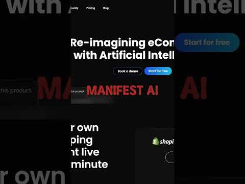 AI Tools - Manifest AI #shorts