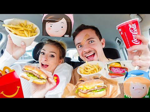 We eat only fast food kids' menus for 1 day