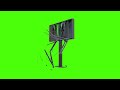 Green Screen Street Prop Earthquake Copyright Free