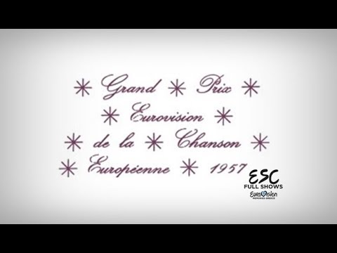 Eurovision Song Contest 1957  (FULL SHOW)