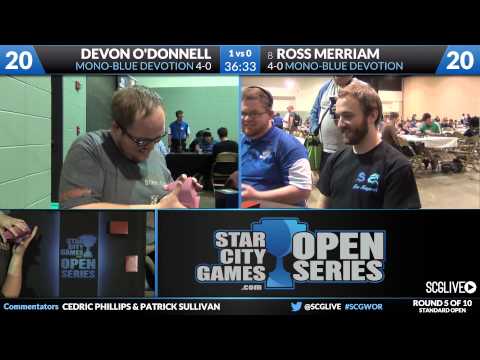 SCGWOR - Standard - Round 5 - Ross Merriam vs Devon ODonnell [Magic: the Gathering]