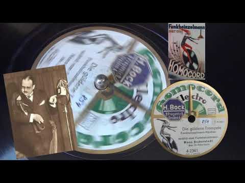 Die ersten Kindersendungen im Rundfunk 1924/25: Funkheinzelmann (Hans Bodenstedt)