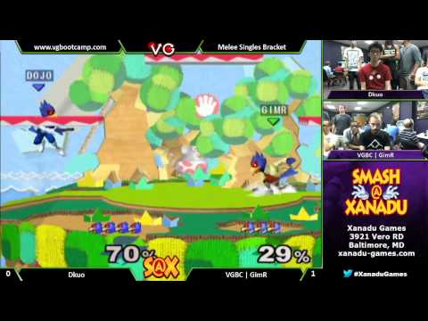 S@X Weekly - VGBC | GimR (Falco) Vs. Dkuo (Falco) Melee Singles Bracket - SSBM