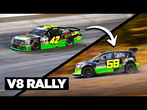 I put a NASCAR V8 in my Rally Car