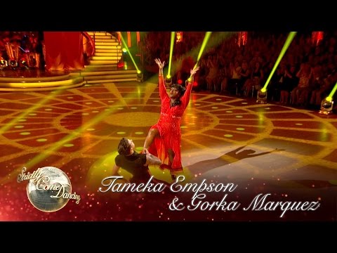 Tameka Empson & Gorka Marquez Paso to 'Y Viva Espana' - Strictly Come Dancing 2016: Week 1