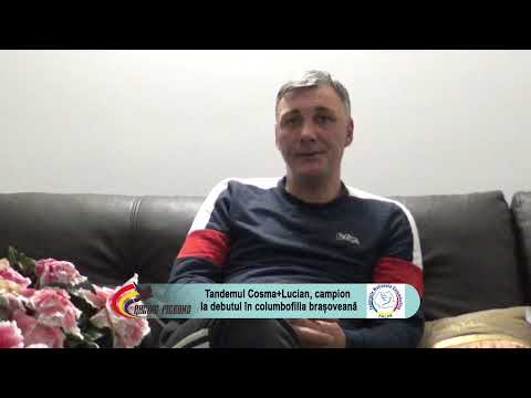 The tandem Cosma+Lucian, champion at the debut in Brasov pigeon racing