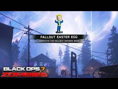 Beating The NEW "FALLOUT" Easter Egg in Zombies (REWARDS)
