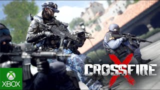 Xbox Juega a la beta abierta de Crossfire X anuncio