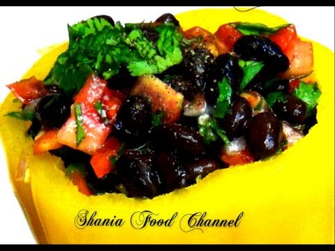 How To Make Black Bean Salsa Stuffed Pepper Recipe